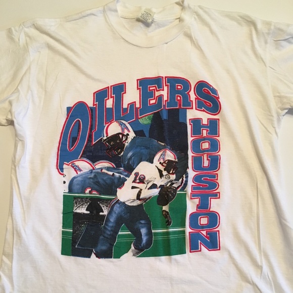 houston oilers vintage t shirt